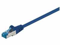 CAT 6A patch cable S/FTP (PiMF) blue