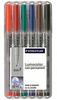 Universal pen Lumocolor non-p F 6pc
