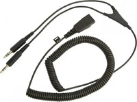 Jabra 8734-599, Jabra Netcom PC Kabel QD f&uuml;r 2 jacksti