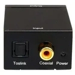 SPDIF Digital Koaxial oder Toslink zu Stereo RCA Audio Konverter