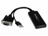 VGA zu HDMI Adapter mit USB Audio & Strom Video Transformer