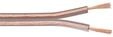 Pro Speaker cable transparent CCA 50 m - 50 m roll c