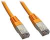 CAT 5e patchcable F/UTP yellow 10 m