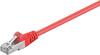 CAT 5e patchcable F/UTP red 1 m