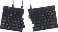 R-Go Tools RGOSP-BEWIBL, R-Go Tools R-Go Split Ergonomiske tastatur AZERTY (BE) sort