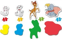 Clementoni 20806, Clementoni Jigsaw Puzzle My First Puzzles - Disney Classic 2D