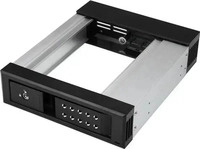 StarTech.com HSB1SATSASBA, StarTech.com 5.25 to 3.5 Hard Drive Hot Swap Bay -...