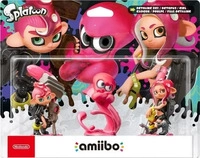 Nintendo Amiibo Octoling Girl - Boy - Octopus - 3 in 1