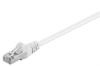 CAT 5e patchcable F/UTP white 0.5 m