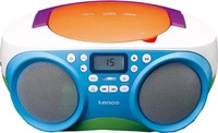 Lenco SCD-41, Lenco SCD-41 - Portable FM Radio and CD/USB-player - Multi colour