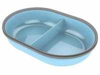 Split Feeder bowl blue