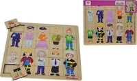 Eichhorn 100005408, Eichhorn Wooden Puzzle - Professions 30st.