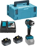 Makita DDF485RFJ, Makita DDF485RFJ (2 x 3 Ah batteries)
