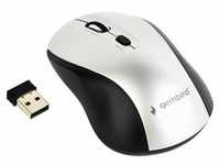 MUSW-4B-02-BS - mouse - 2.4 GHz - black/silver - Maus (Silber)