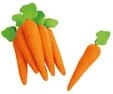 Small Foot - Toy Food Carrots Felt 7dlg.