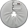 Protective collar polyester/foam XL: 60-64 cm/29 cm grey