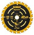 Dewalt DT10300-QZ EXTREME 2nd Fix Circular Saw Blade 165mm 20mm Bore 24T