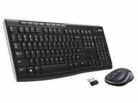 MK270 Wireless Keyboard and Mouse Combo - US International (Polski) - Tastatur & Maus