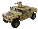 4x4 US Military Truck Humvee 1:10 RTR Desert Sand