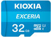 Kioxia LMEX1L032GG2, Kioxia EXERCIA MicroSDHC/SDHC - 32GB