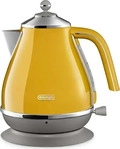 DeLonghi KBOC 2001.Y, DeLonghi Wasserkocher Kettle Yellow - Gelb - 2000 W