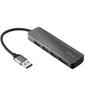 Halyx Aluminium 4-Port USB 3.2 Hub USB-Hubs - 4 - Grau