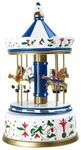 Small Foot - Wooden Music Box Carousel Love Story