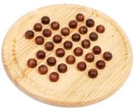 - Wooden Solitaire Game