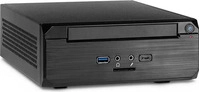 Inter-Tech 88881246, Inter-Tech MW-02 II - Geh&auml;use - Desktop slimline - Schwarz