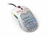 Model O- (Small) - Glossy White - Gaming Maus (Weiß mit RGB Licht)