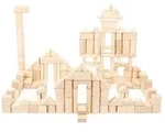 - Wooden Building Blocks 200dlg.