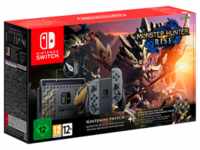 Switch With Joy-Con - Grey - Monster Hunter Rise