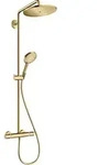 croma select s showerpipe 280 1jet with thermostat and hand shower raindance select s