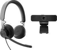 Logitech 991-000338, Logitech Wired Personal Video Collaboration Kit - video