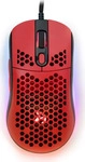 Arozzi AZ-FAVO-BKRD, Arozzi Favo - mouse - USB - red - Maus (Rot)