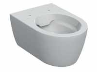 iCon wall-hung toilet concealed mounting rimfree: t = 53cm white / keratect