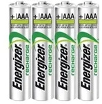 Batteries AAA/LR03 Rechargeable Ni-Mh 500mAh 4-pack