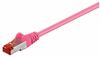 CAT 6 patch cable S/FTP (PiMF) magenta