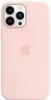 iPhone 13 Pro Max Silicone Case with MagSafe - Chalk Pink