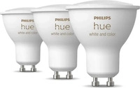 Philips 929001953115, Philips Hue Color GU10 Spotlight - 3-Pack