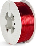 Verbatim 55054, Verbatim - transparent red - PETG filament