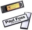 DURABLE Namensschild mit Magnet. Farbiger Rahmen mit abgerundeten Ecken und