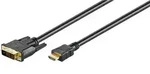 HDMI - DVI-D - 3m - Schwarz