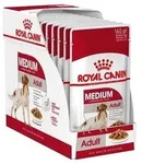 SHN Medium Adult in sauce - wet food for adult dogs - 10x140g