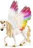 Winged rainbow unicorn