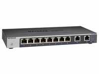 GS110MX 8-Port Gigabit Ethernet Unmanaged Switch with 2-Port 5-Speed