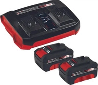 Einhell 4512112, Einhell PXC-Starter-Kit 2x 4.0Ah & Twincharger Kit 1