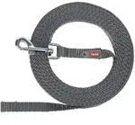 Schleppleine extra leicht f&uuml;r kleine Hunde Graphit XS-S 5m/10mm