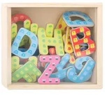 - Wooden Magnetic Letters Color 37dlg.