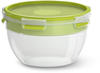 CLIP & GO - food storage container - green clear - 2.6 L